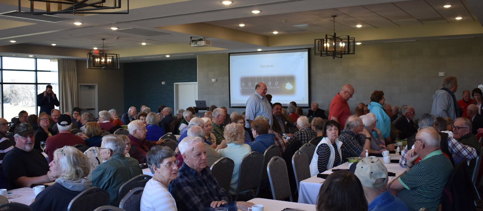 Annual Meeting Crowd